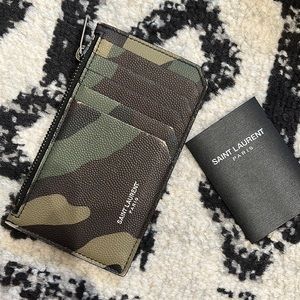 Saint Laurent card holder